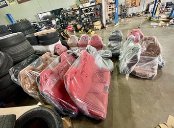 Asientos Triple X.  Y  Sinturones.  De 4 Puntos  Para Can Am Maverick X3 Y Polaris RZR UTV SXS 