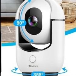 2K Pan/Tilt Security WiFi Camera