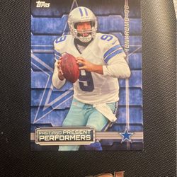 Past and Present card front and back