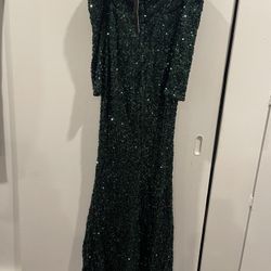 Womens Formal/Prom Dress Green Size L