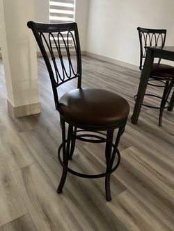 Brown chairs