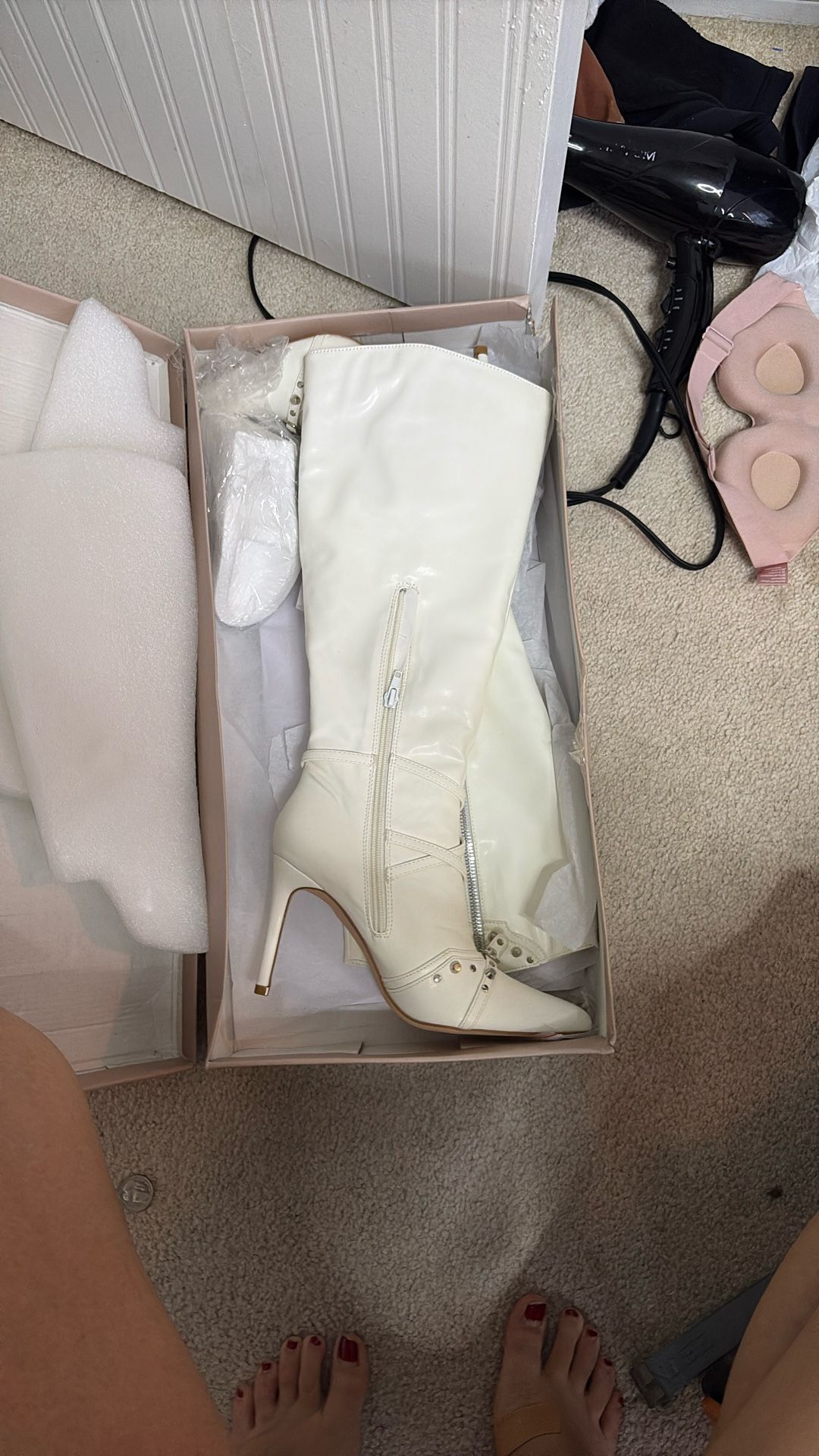 White Boots