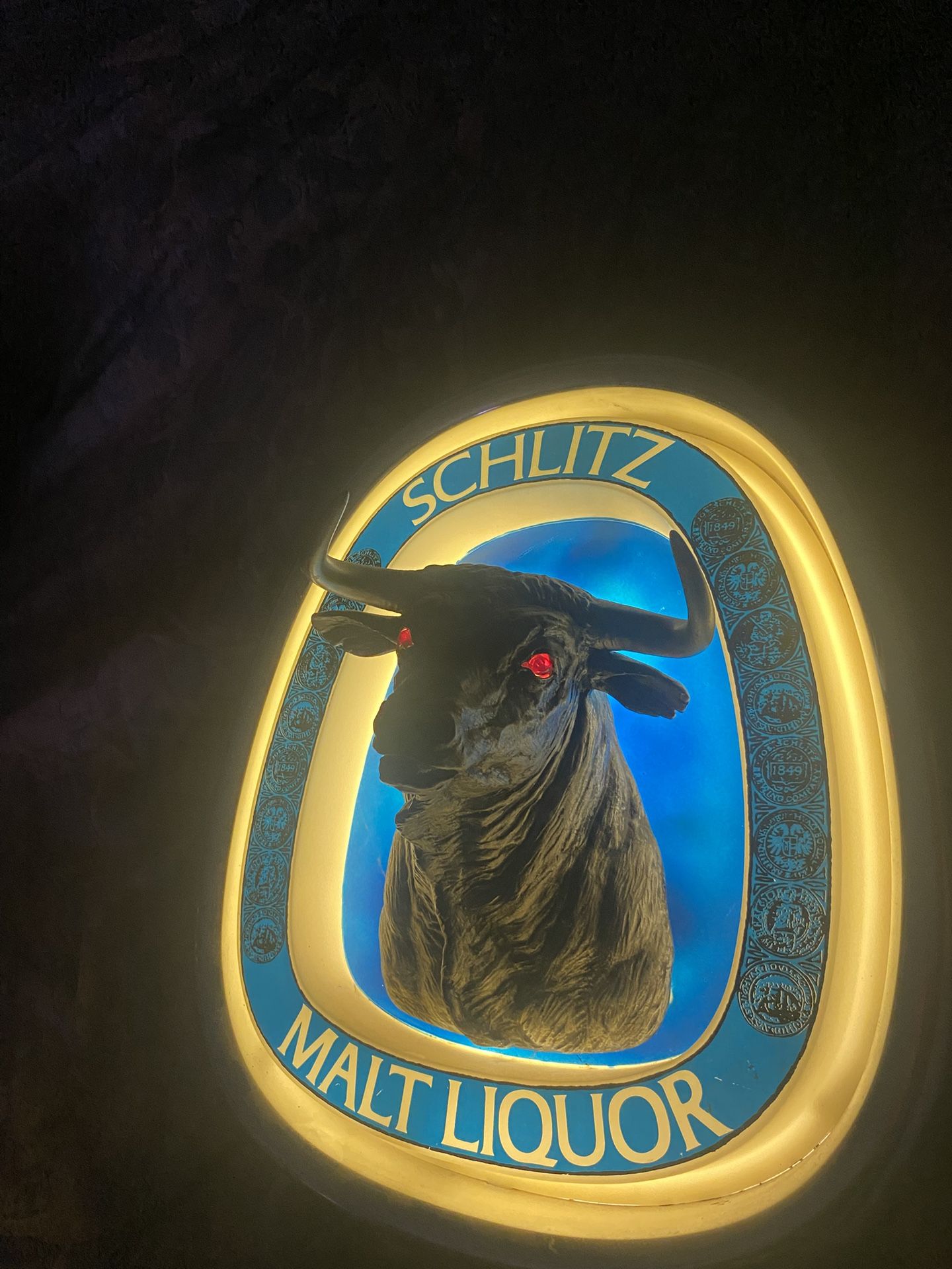 Vintage Beer Light Signs