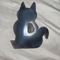 Druzy Agate Kitty 