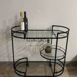 Metal Bar Cart
