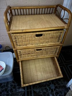 Rattan Drawers