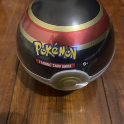 Pokemon Luxury Ball 3 Pack Pokeball Tin D21 with Coin! New! Sealed!