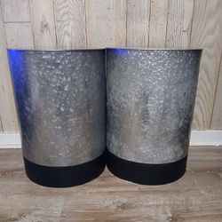 2 Threshold Metal Stools 