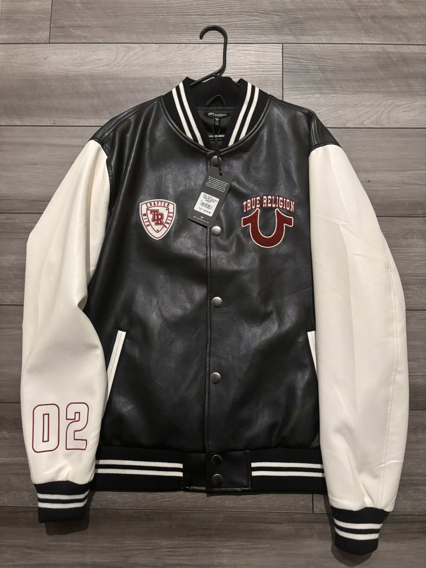 True Religion Varsity Jacket