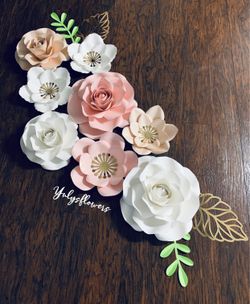 Paper flowers 🌸 Flores de Papel