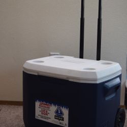 Coleman Cooler With Wheels