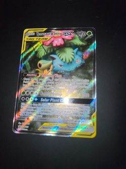 Venusaur & Snivy GX Alternate Art Promo (#SM229)