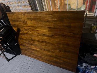 Used 7 Piece Counter Height Dining Set- Dark Walnut