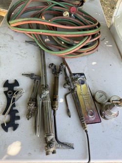 Cutting Victor Torches And Gas Hoses