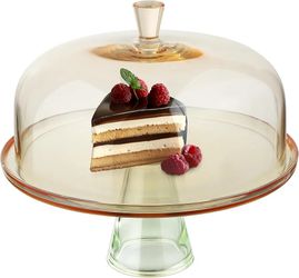 Cake Stand With glass  dome
