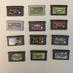Nintendo Gameboy Advance Games 