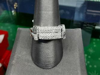 Men's Ring - White Gold 14k (.585) 6.9 grams Size 9