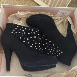 Studded Booties 