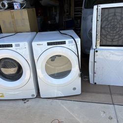 Whirlpool Duet Electric Dryer And Pedestals 