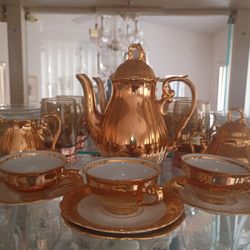 antique tea set