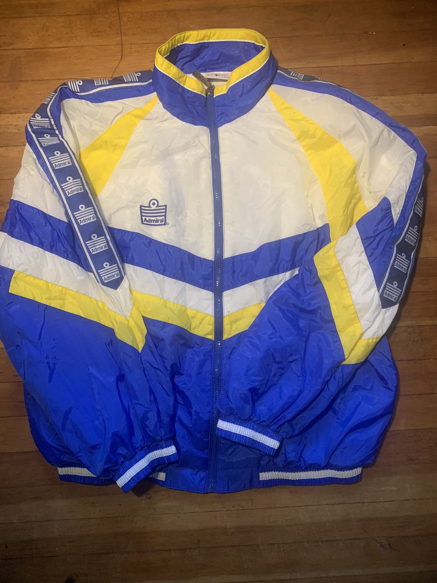 Vintage Admiral Futbol Windbreaker