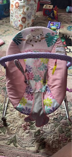 Baby girl bouncer