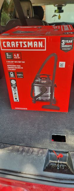 New wet dry vacuum