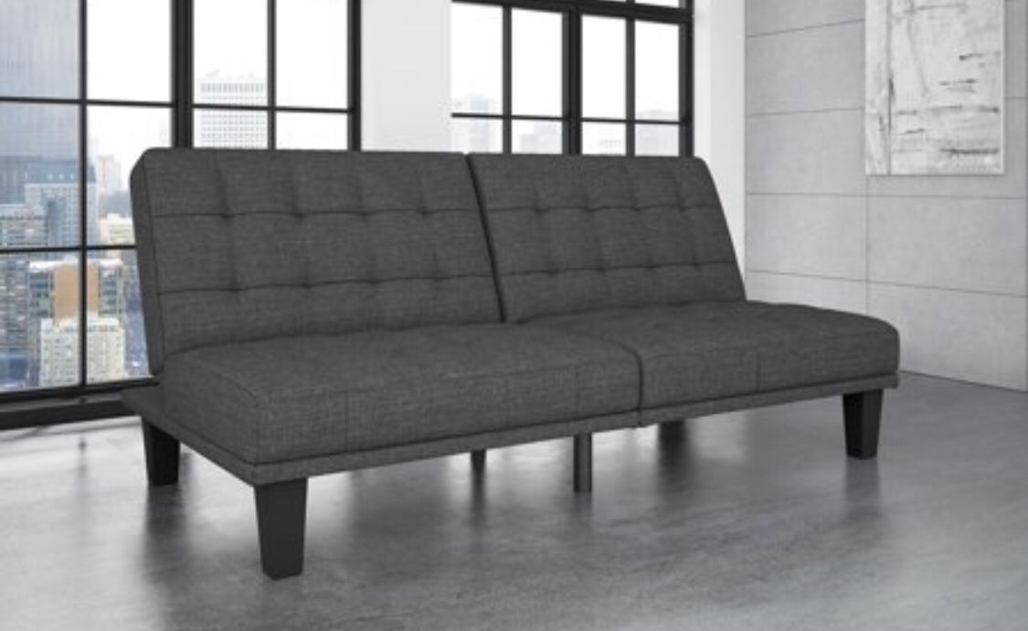 Dexter Futon Lounger - Gray - Dorel Home Products. In box 📦