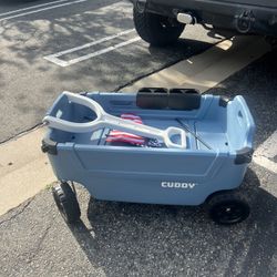 Cuddy Wagon And Cooler Used Once 