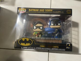 Funko POP Heroes Comic Moments BATMAN AND ROBIN #281 Brand New VGC