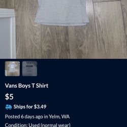 3 Vans Shirts