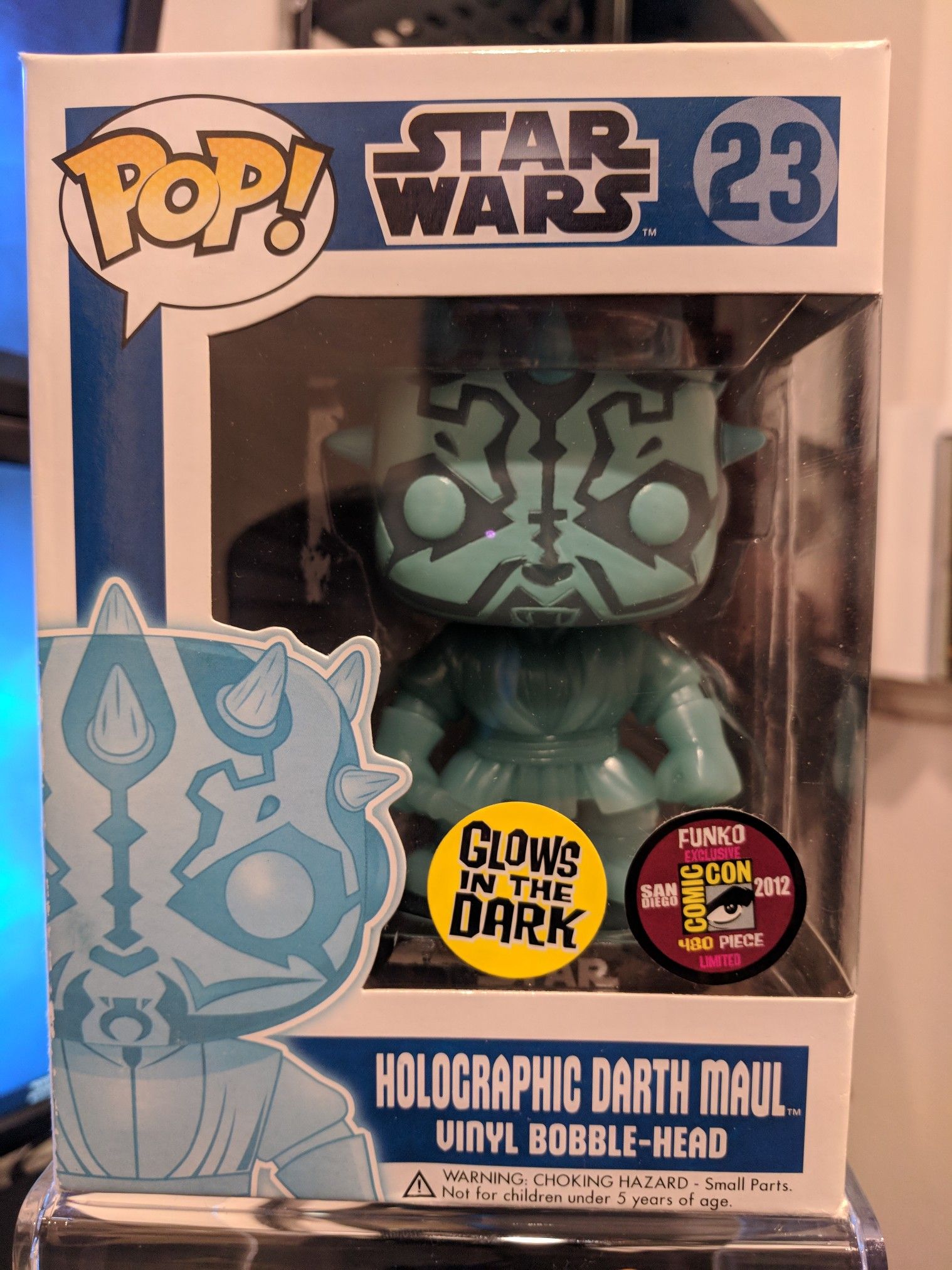 Funko Pop! Vinyl Holographic Darth Maul LE 480 pcs.