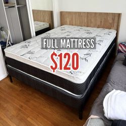 New Full Mattress Only $120