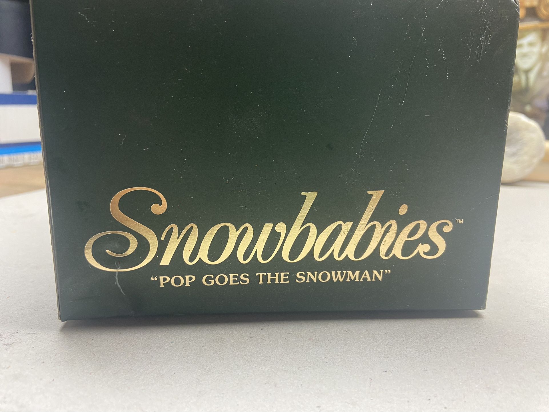 Snowbabies “Pop Goes The Snowman” 