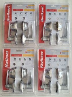 Kwikset Delta Smartkey Door Lock Sets