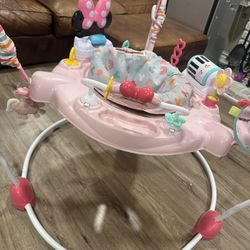 PINK Mini Mouse Bouncer