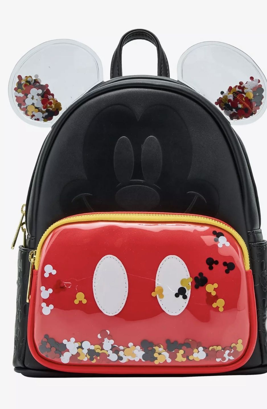 Loungefly Disney Mickey Mouse Confetti Ears Mini Backpack