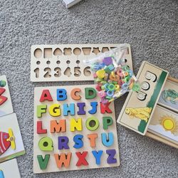 Jugetes montesory (todo x $50)