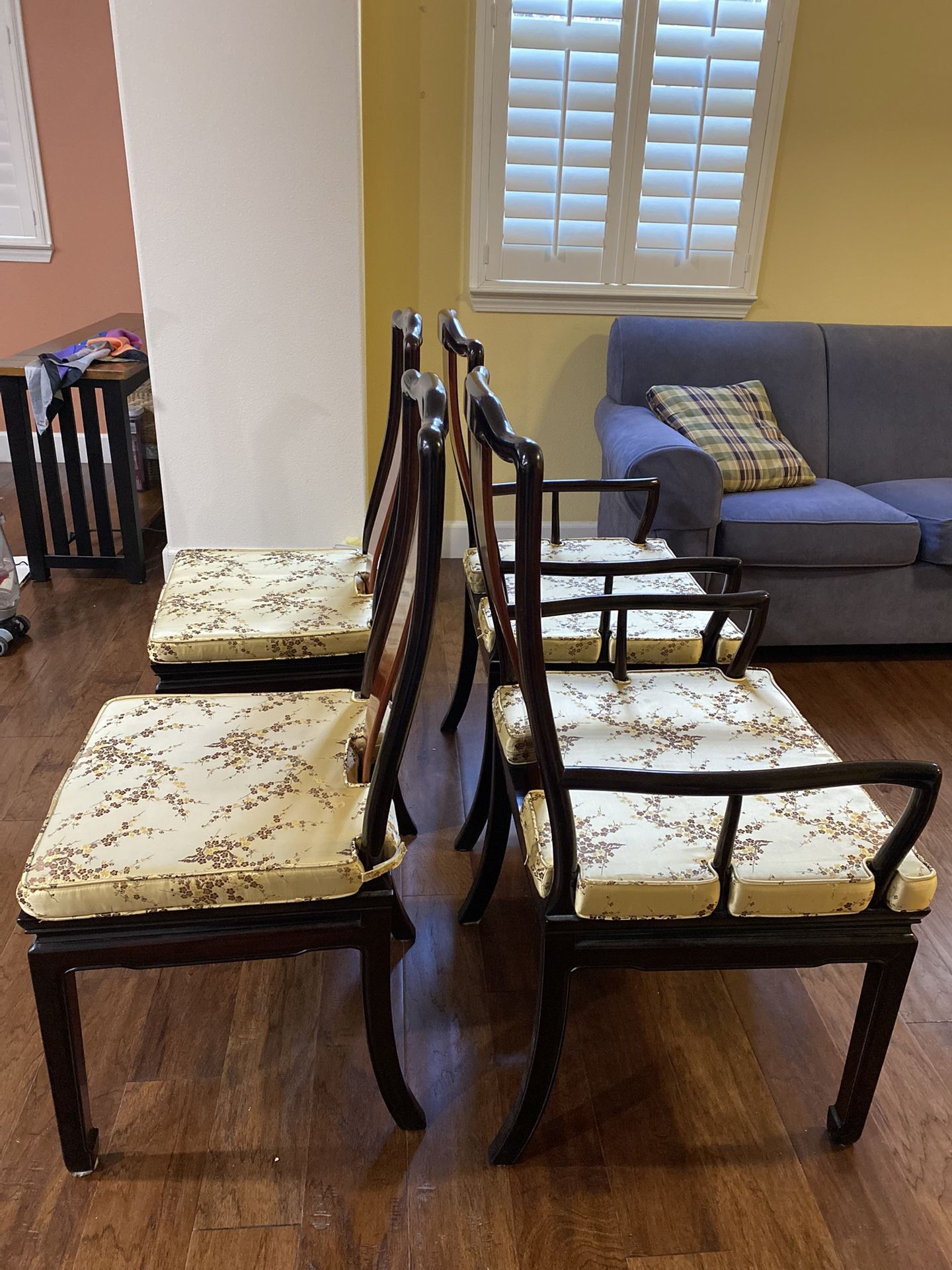 Set Of 4 Rosewood Chairs