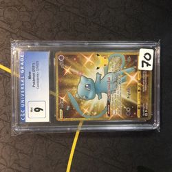 Pokémon Mew Secret Rare Celebrations CGC Grade4 Trading Card