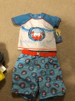 BRAND NEW: 2T 2 piece swim suit