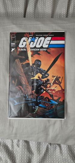 G.i.joe A Real American Hero Comic book in snake eyes storyline.