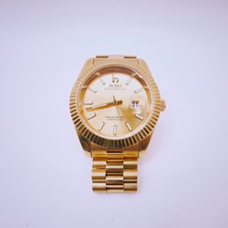 Burei Quartz Analogue Gold-Tone Watch