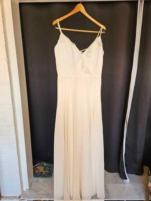 NWOT White Dress- size 14