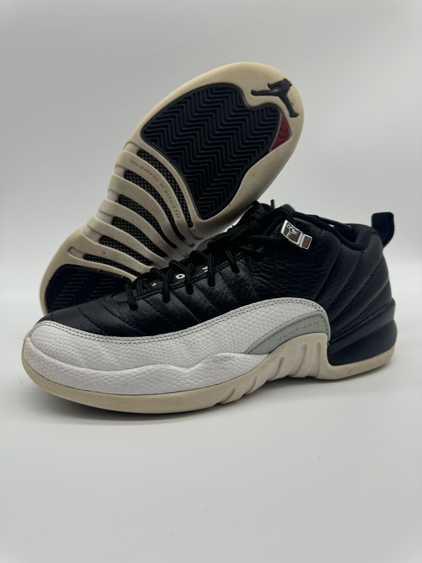 Nike Air Jordan 12 Retro Low BG 'Playoffs' 2017 308305-004 Youth 6Y | Women 7.5