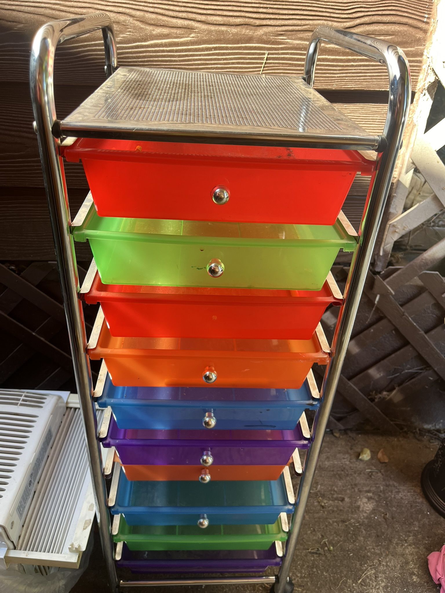 Rainbow Plastic 10 Drawer