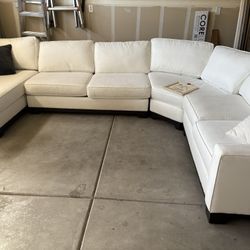 White Sectional