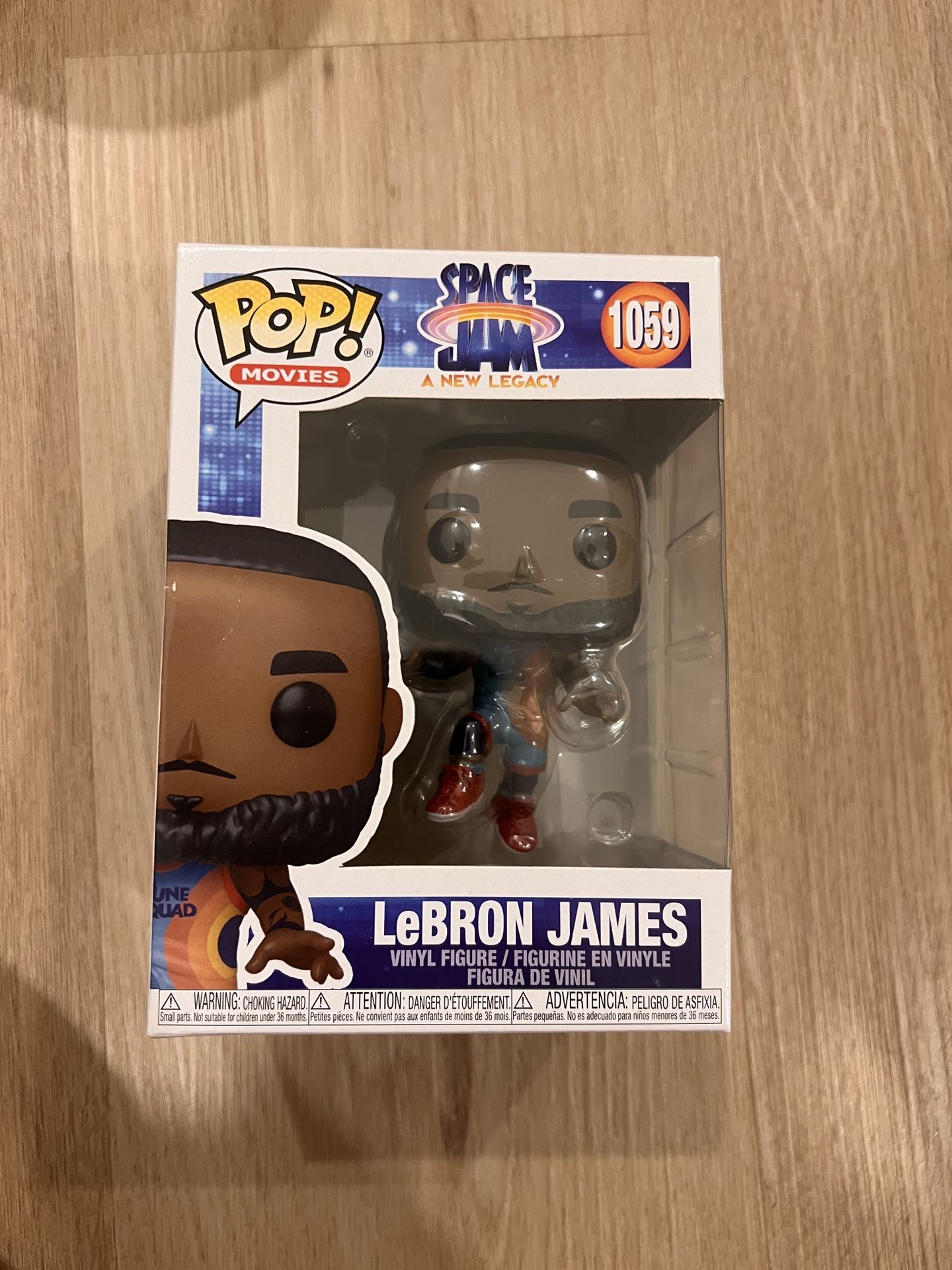 Space Jam, A New Legacy - Lebron James Jumping Pop Vinyl Figure #1059