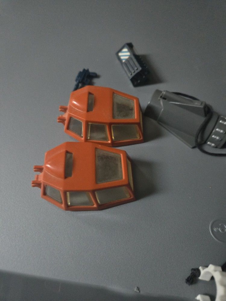 Vintage Star Wars ESB PART Bespin Cloud Car Cockpit Canopy And Other Parts.