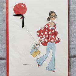 Papyrus 🎈Red Balloon Birthday Card